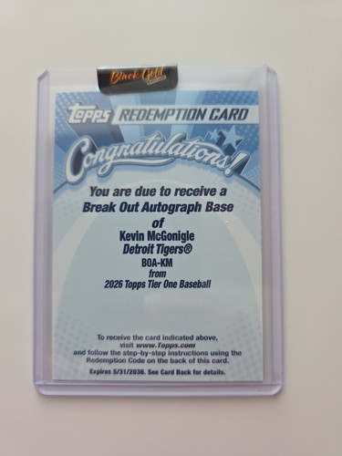 Topps 2026 tier one baseball - one,