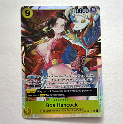 One piece card game boa - one,
