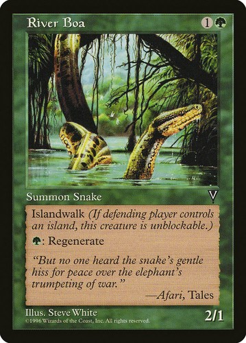 Mtg river boa exc - mtg, di