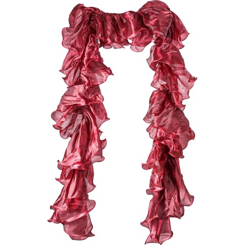 Boa donna organza rossa - donna, 2m