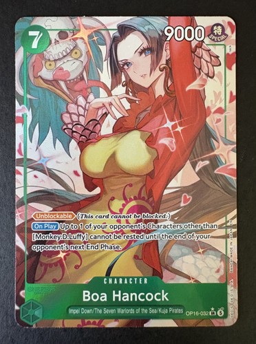 Carta one piece boa - carta, hancock